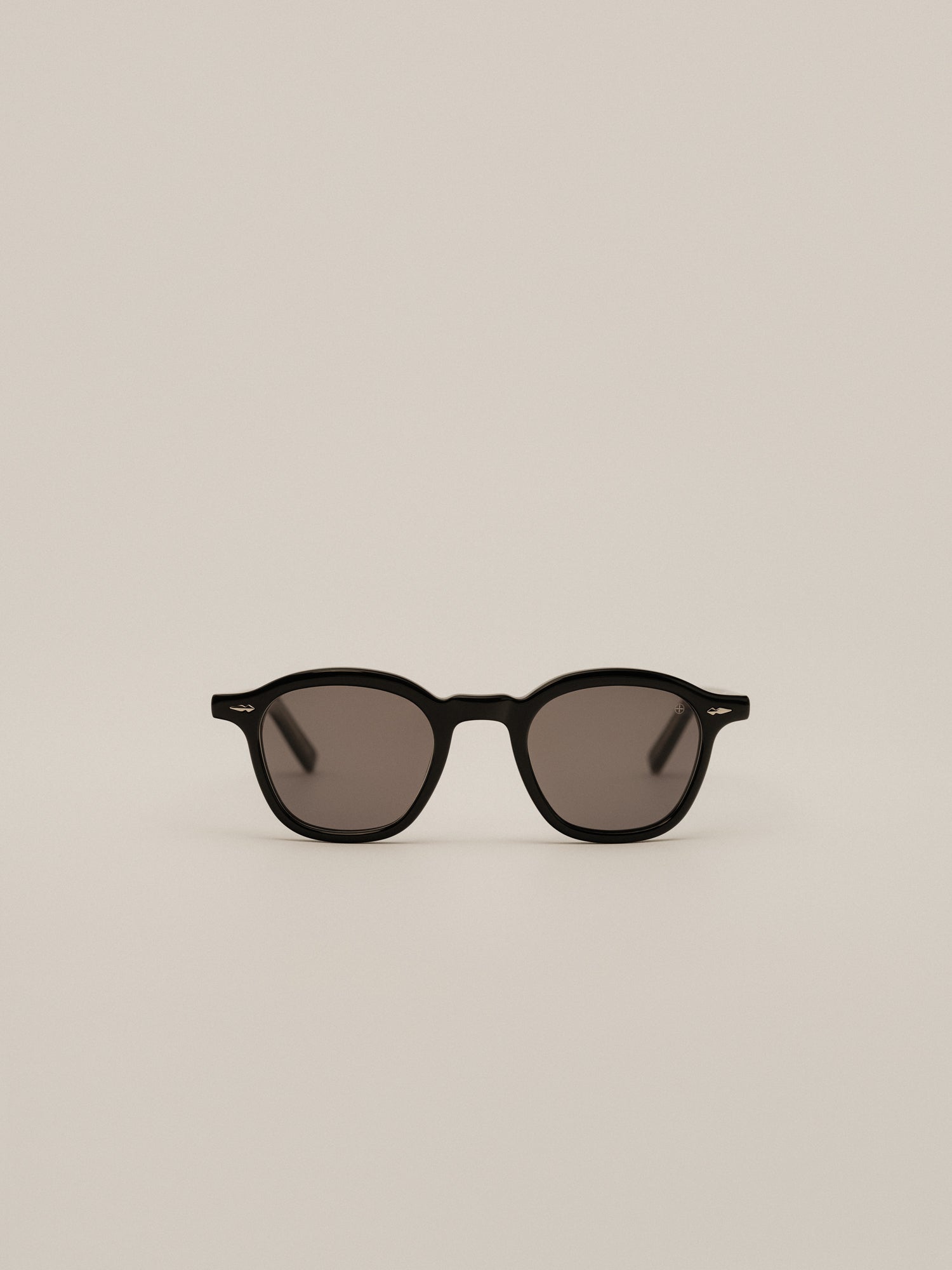 Lunettes Casablanca Driver Astar Eyewear - Pantos noir-argent - face