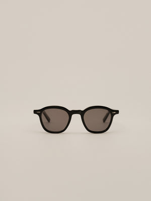 Lunettes Casablanca Driver Astar Eyewear - Pantos noir-argent - face