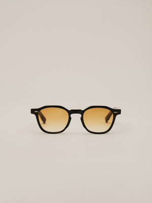Lunettes Self Control Astar Eyewear - acétate noir signature parisienne - face